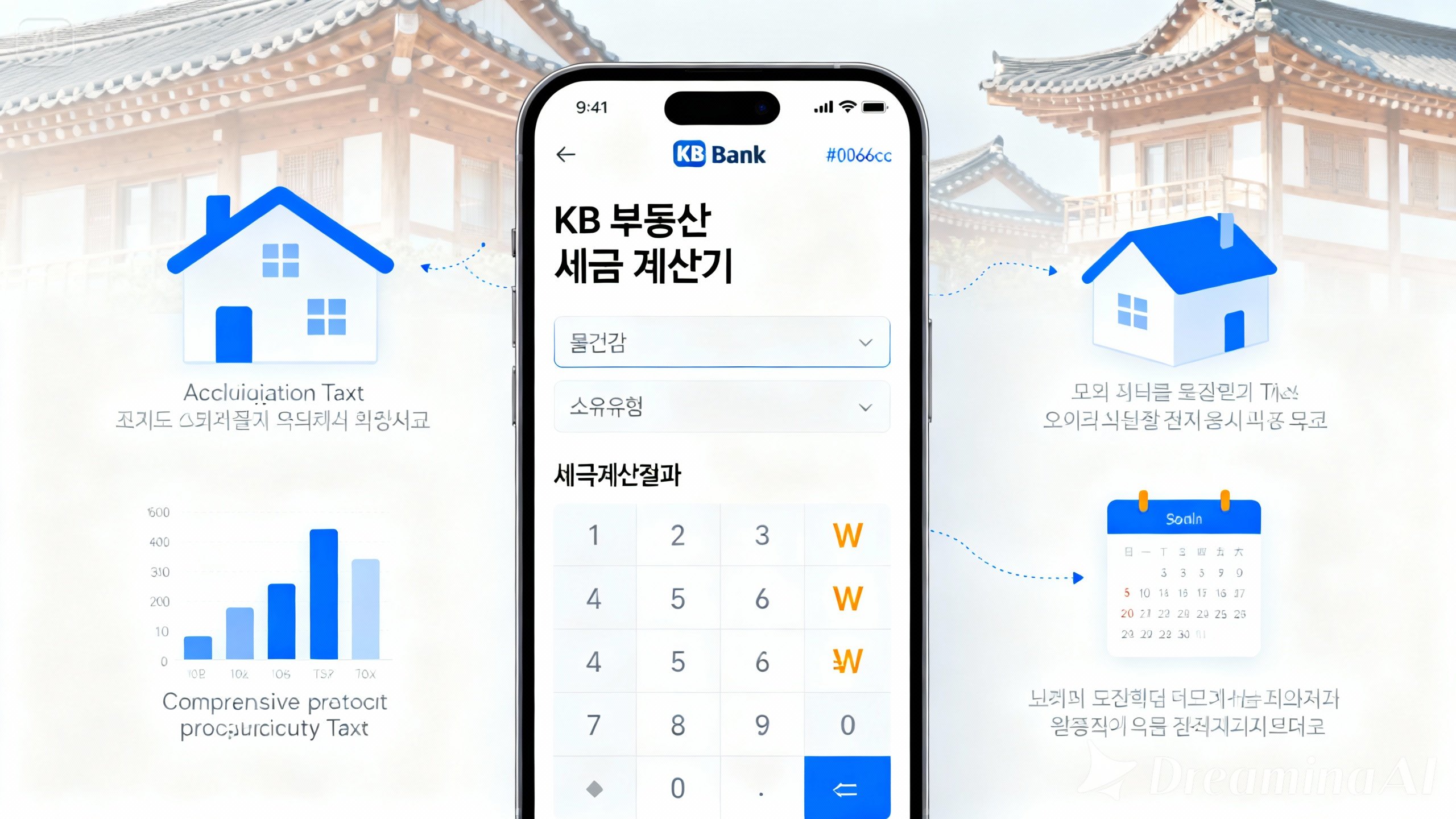 kb 부동산 세금 계산기