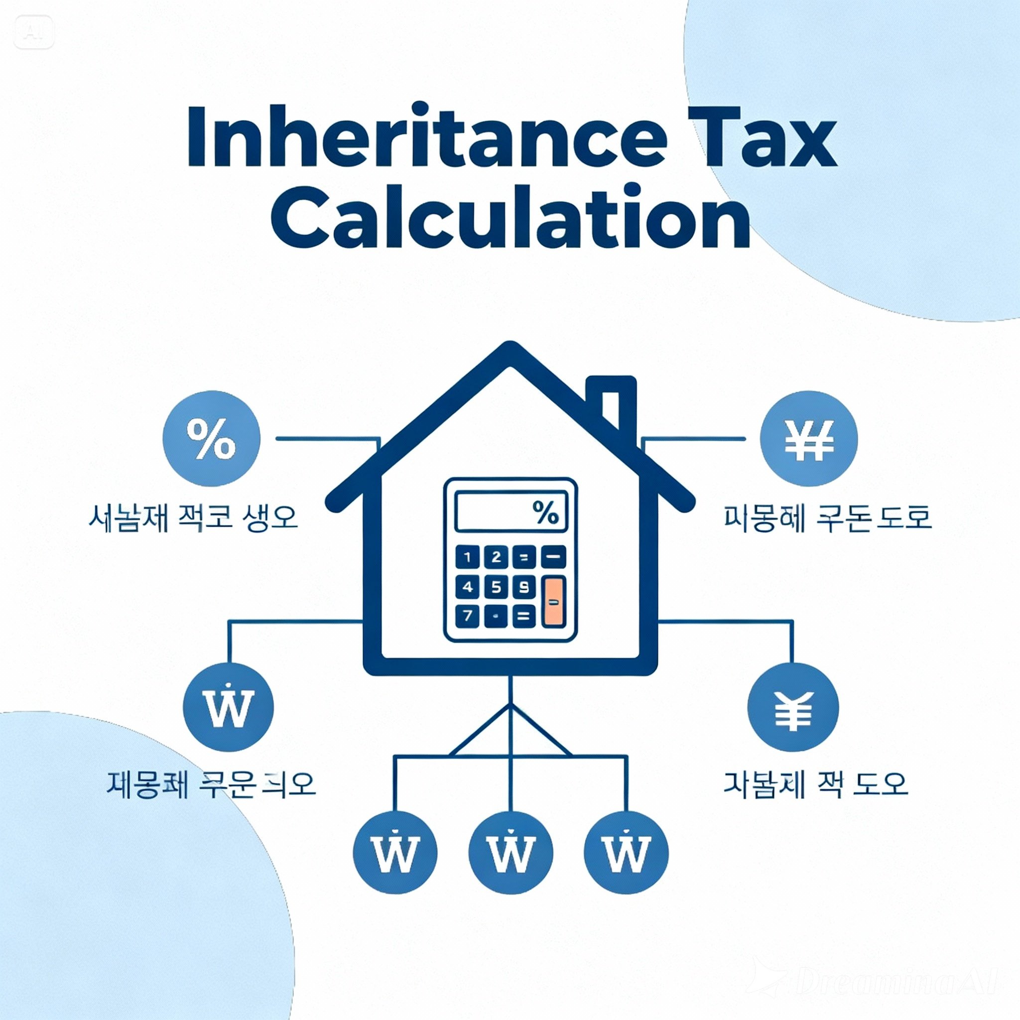 상속세 계산기 부동산 114