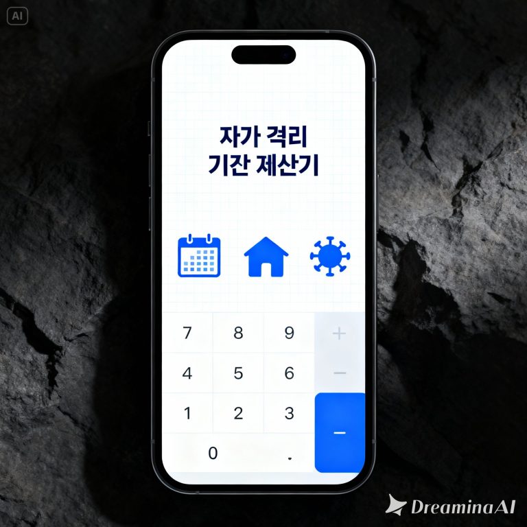 자가 격리 기간 계산기