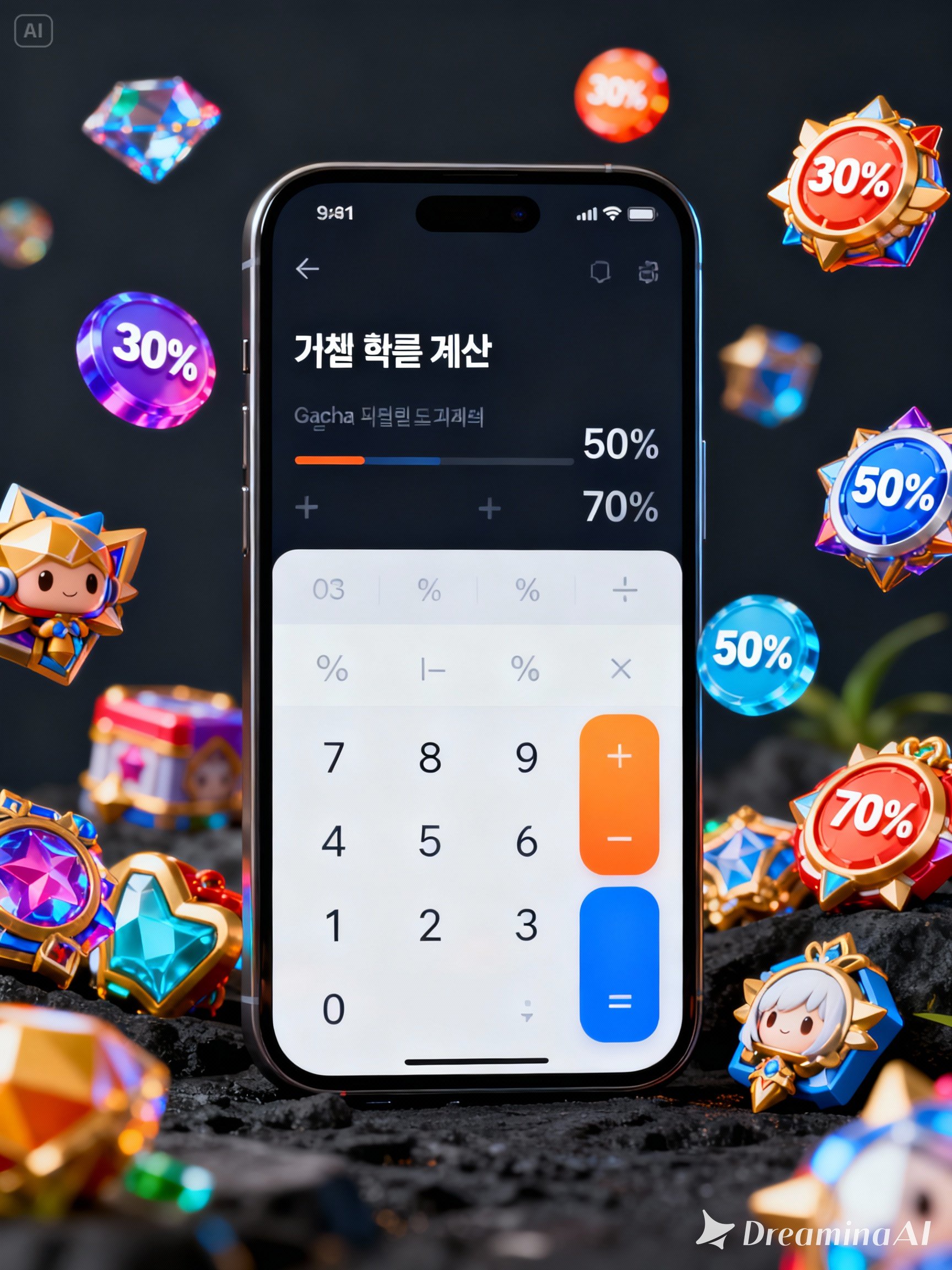 가챠 기대값 계산기