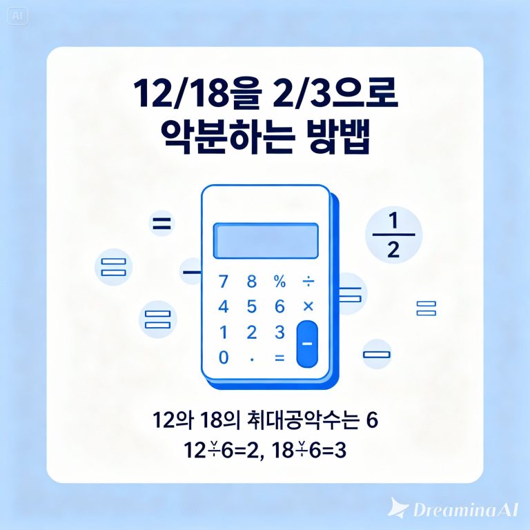 기약 분수 계산기