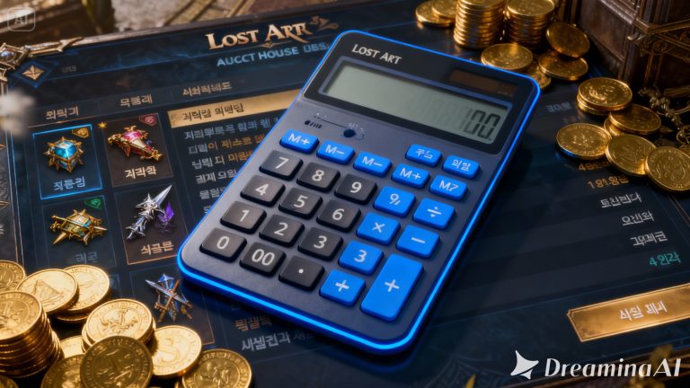 로스트아크 경매장 계산기