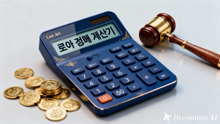 로아 경매 계산기