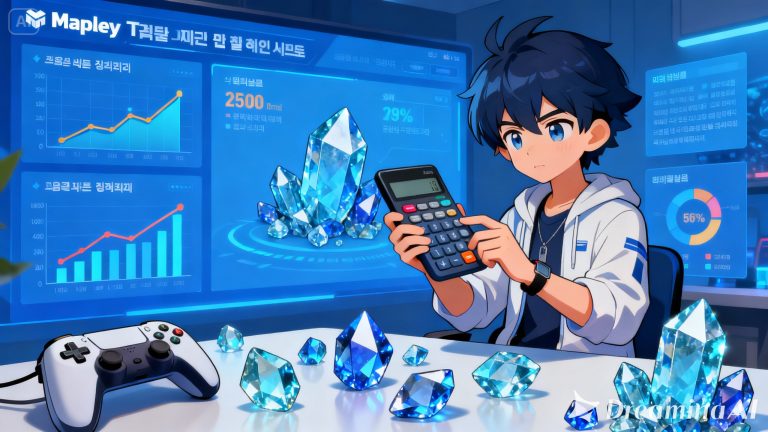 메이플 결정석 계산기