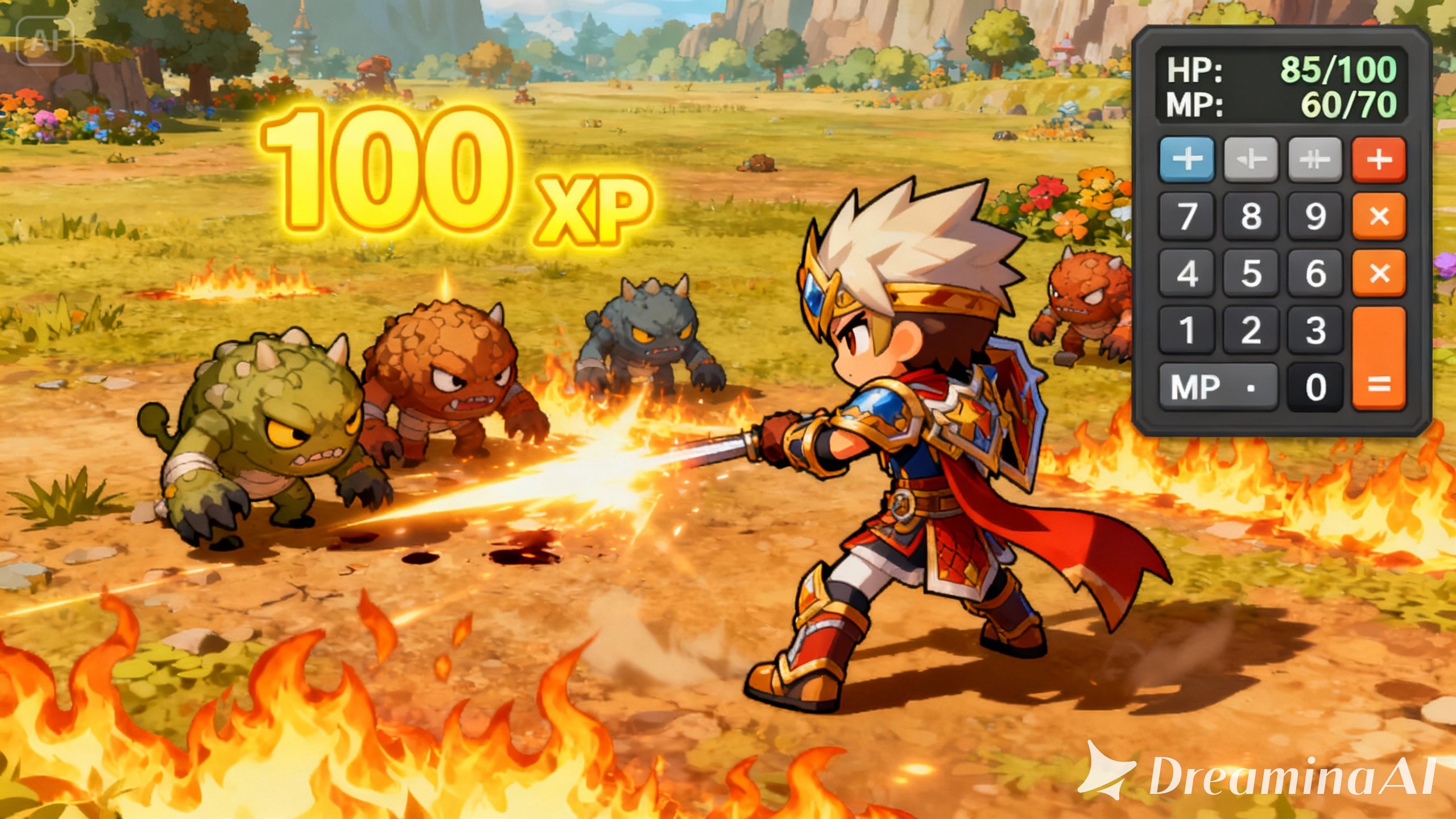 메이플 사냥 경험치 계산기