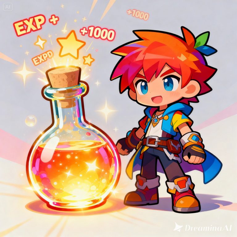 메이플 성장의 비약 계산기