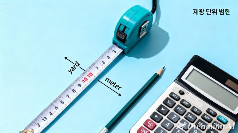야드 미터 계산기