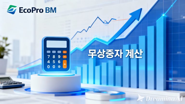 에코프로 비엠 무상 증자 계산기