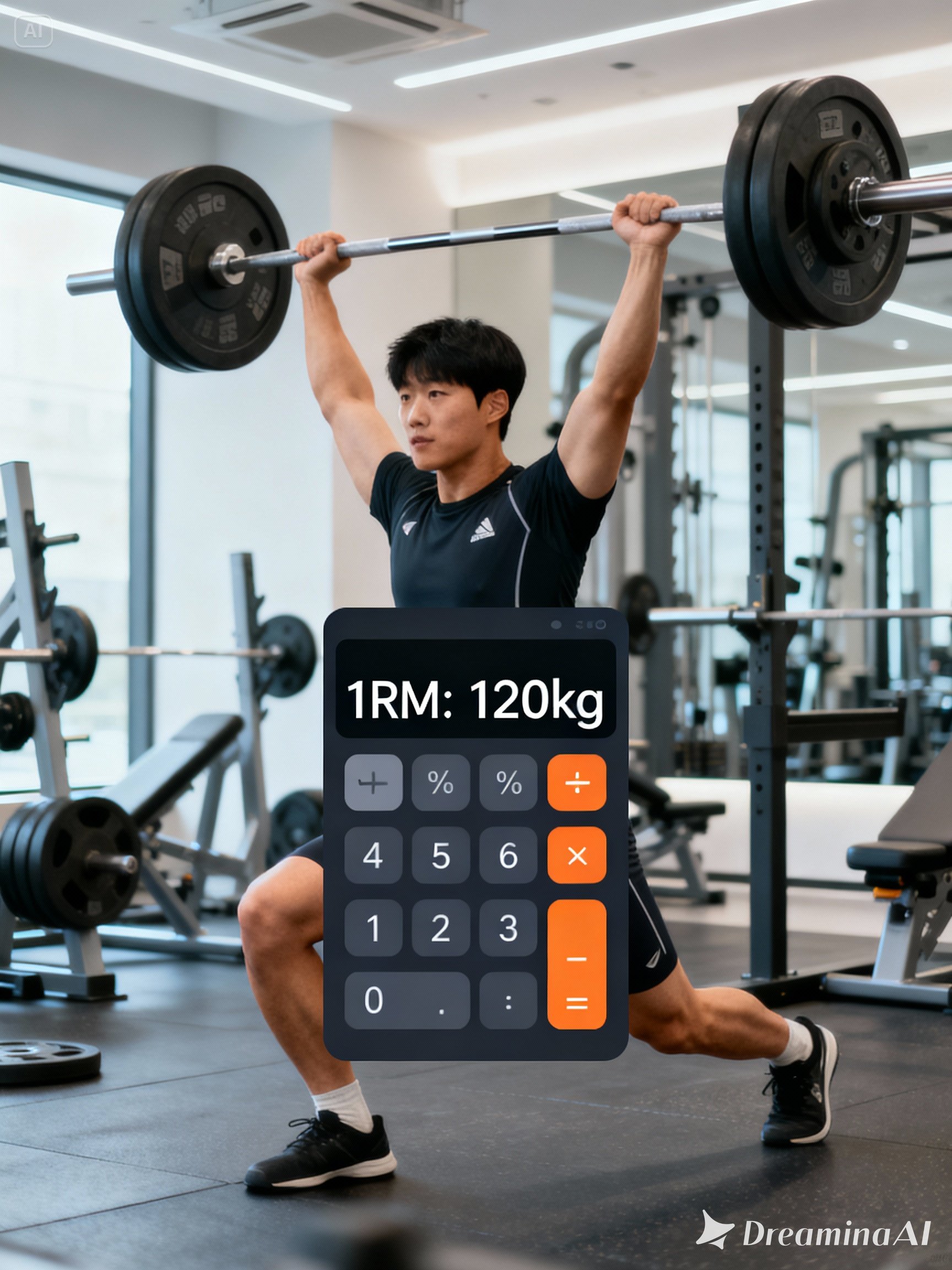 오버 헤드 프레스 1rm 계산기