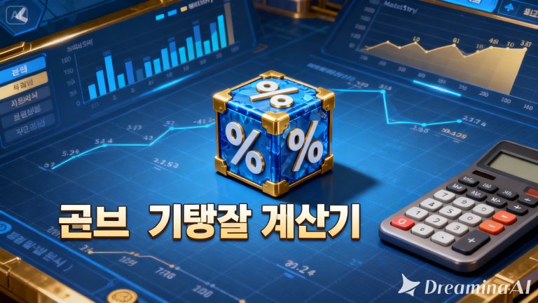 큐브 기댓값 계산기