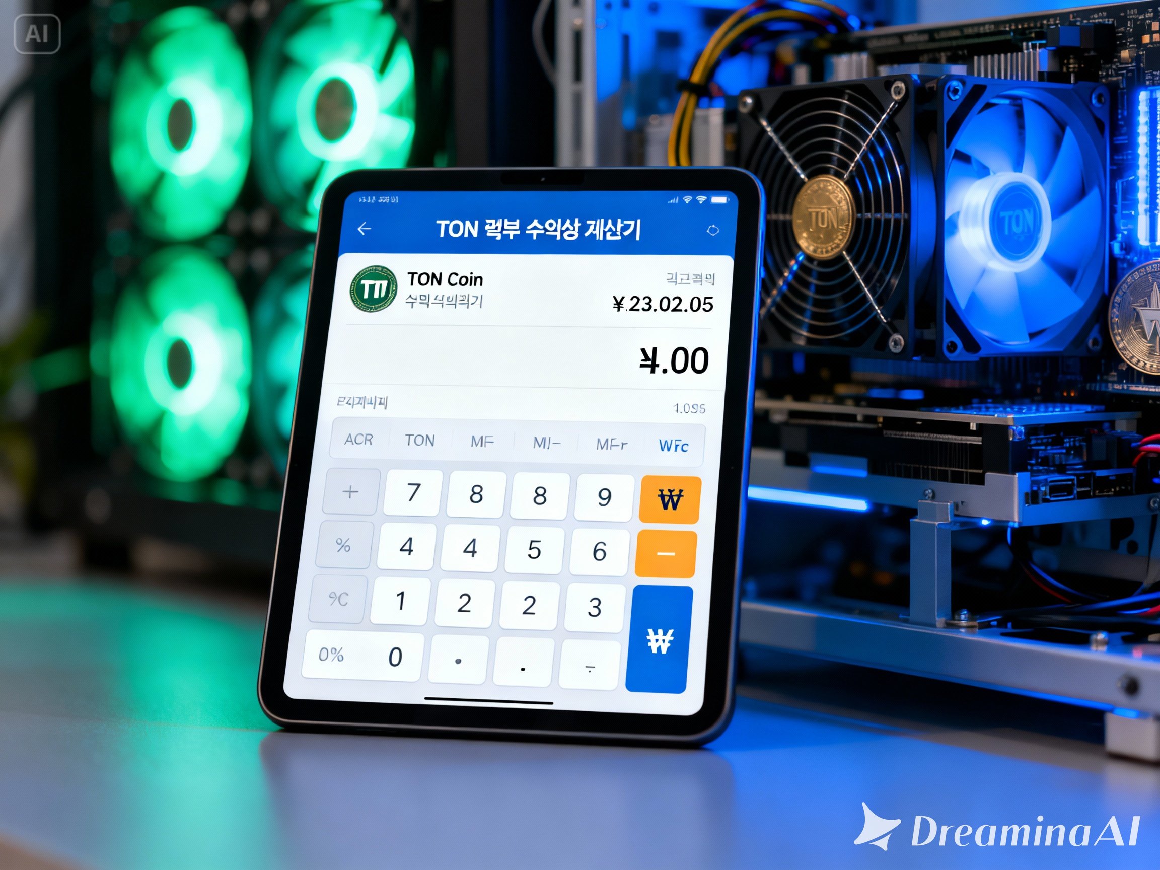 톤 코인 채산성 계산기