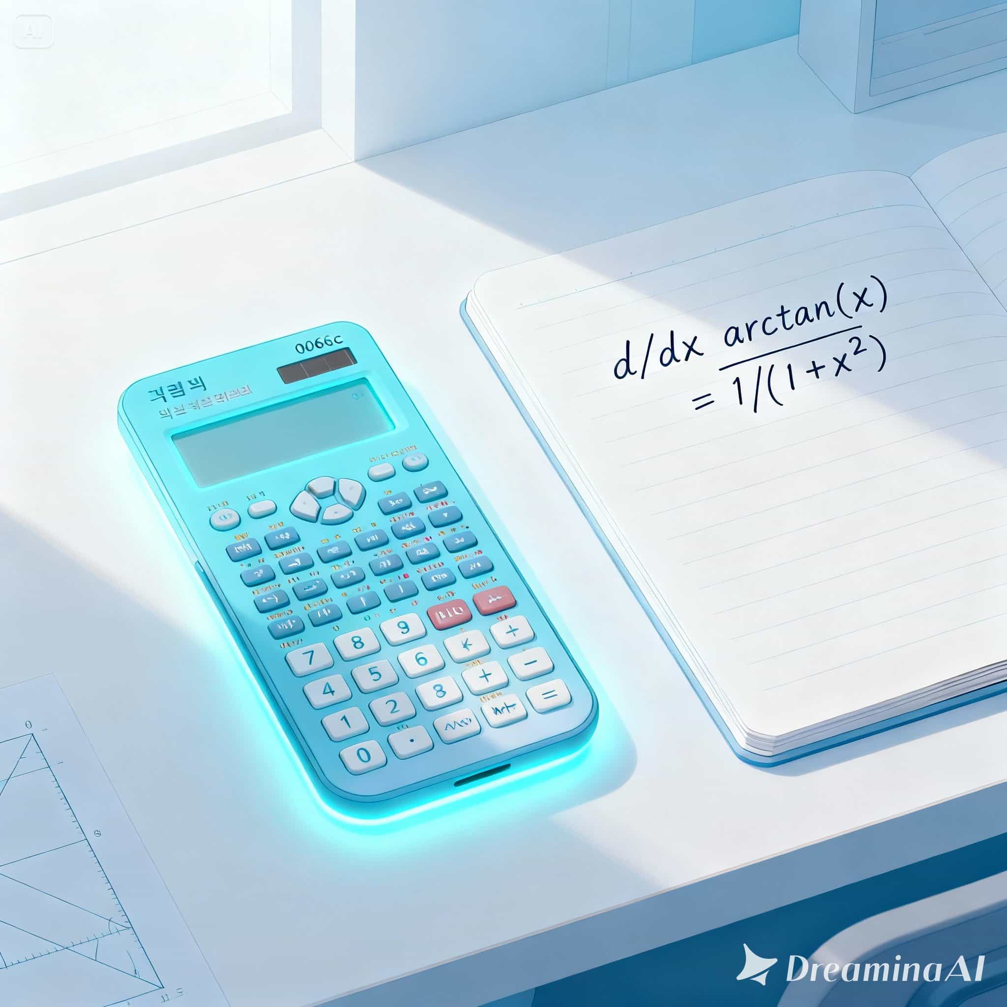 arctan 미분 계산기