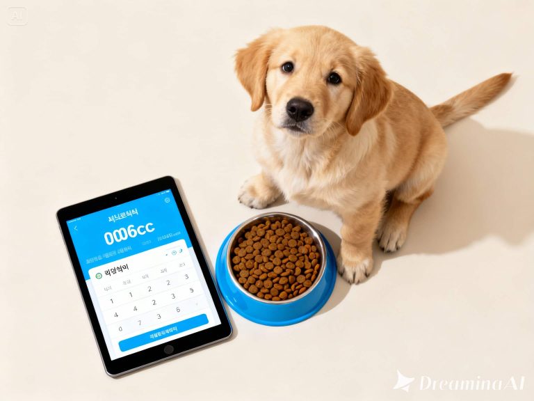 강아지 사료량 계산기