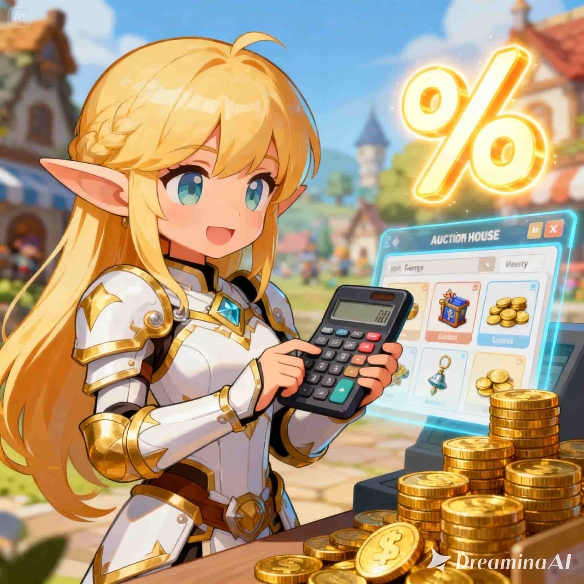 메이플 수수료 계산기