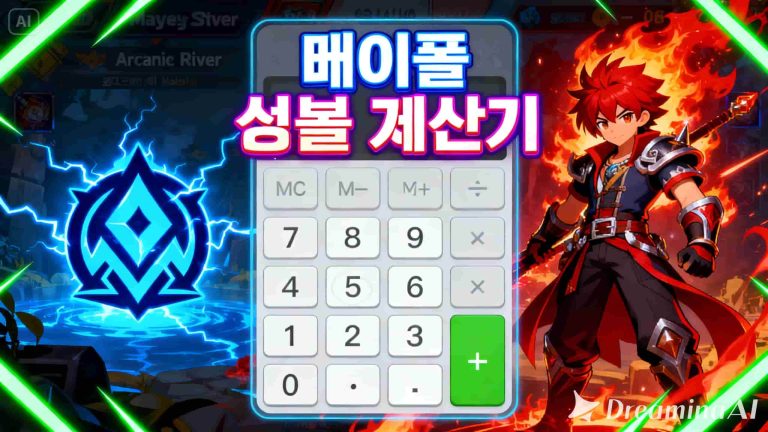 메이플 심볼 계산기