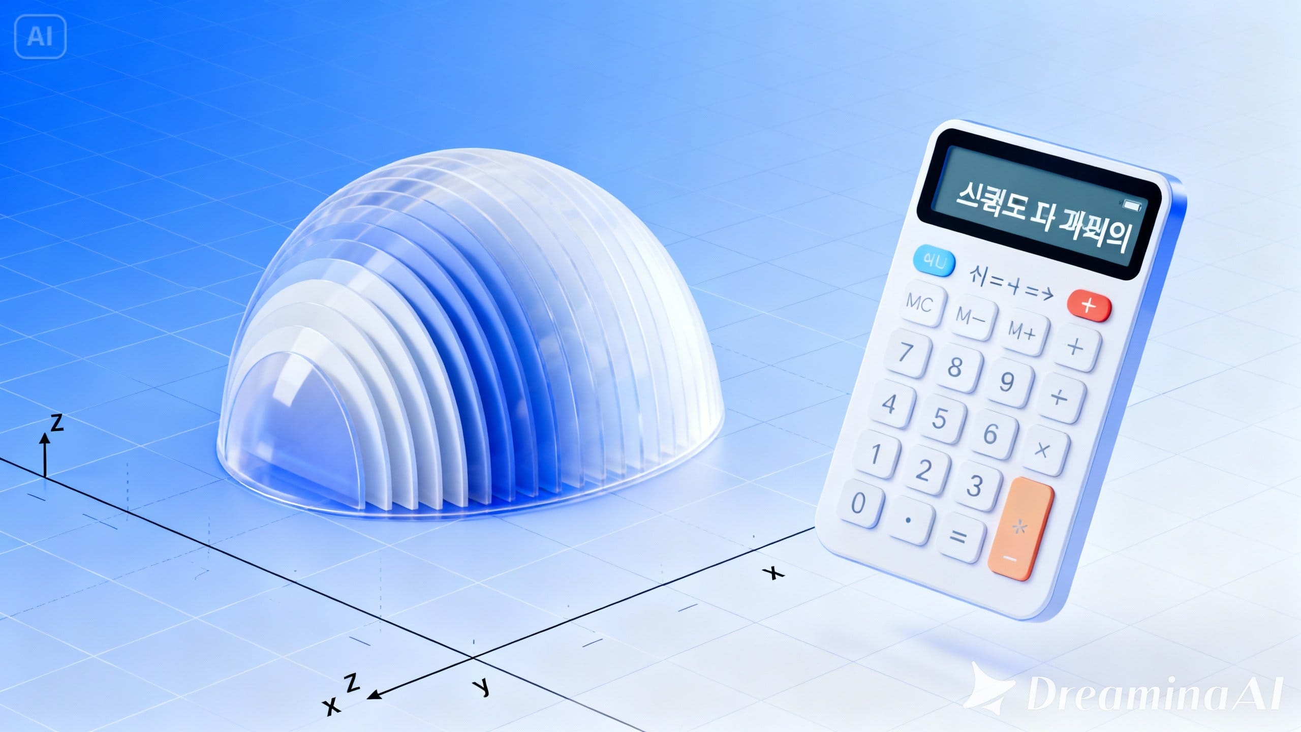 부피 적분 계산기