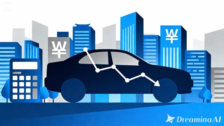 자동차 감가 상각 계산기