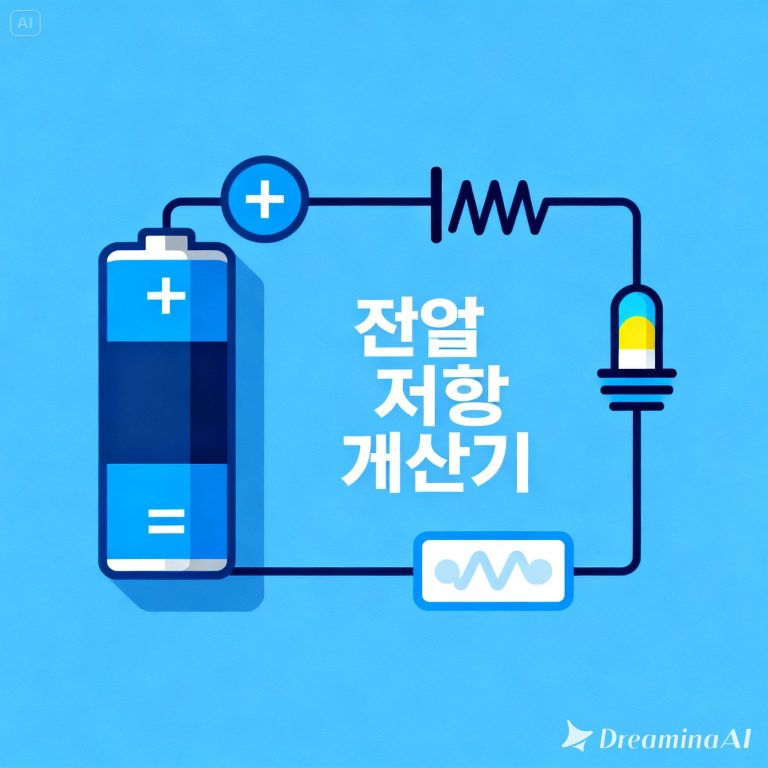 전압 저항 계산기