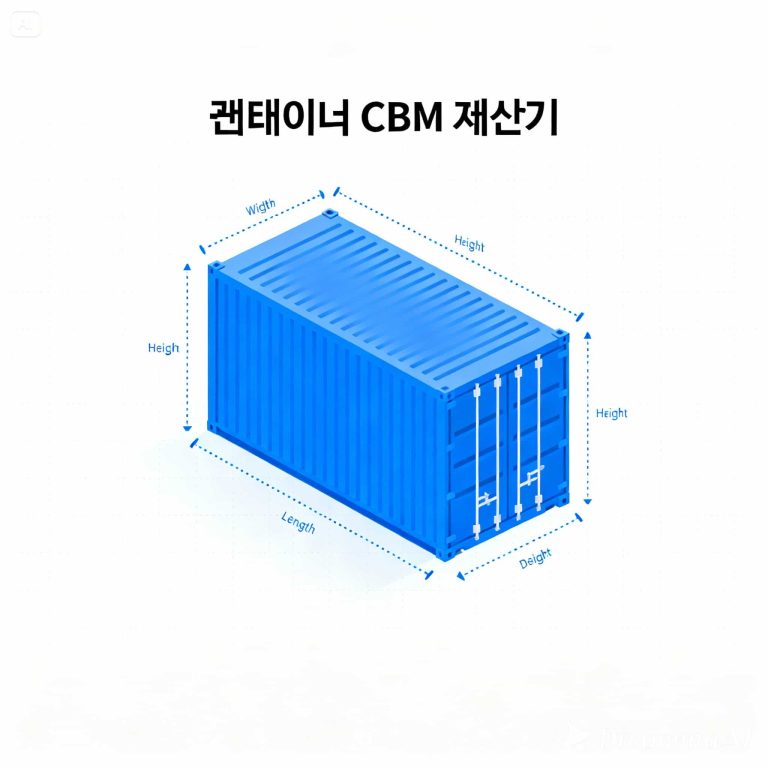 컨테이너 cbm 계산기