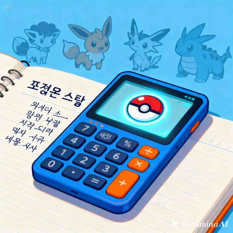 포켓몬 계산기 9세대