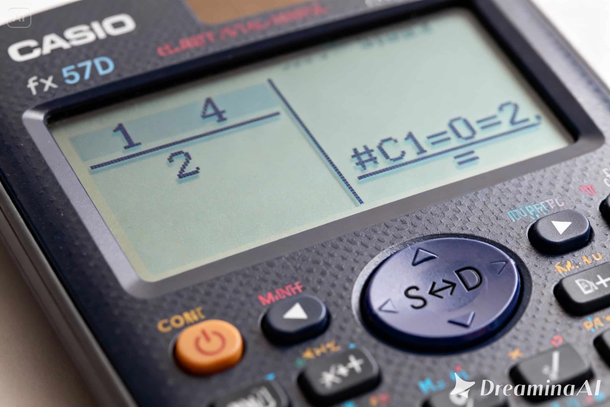 공학용 계산기 분수 를 소수 로