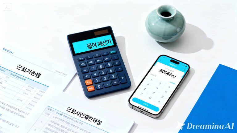 알바 퇴직금 계산기